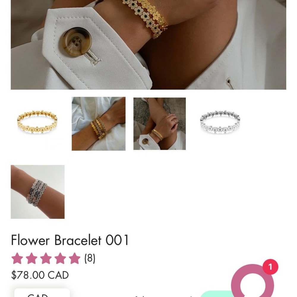 Bloom jewelry bracelets